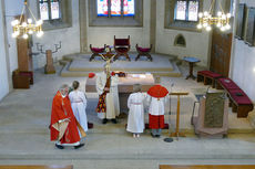 Karfreitgasliturgie und Karfreitagsprozession in Naumburg (Foto: Karl-Franz Thiede)